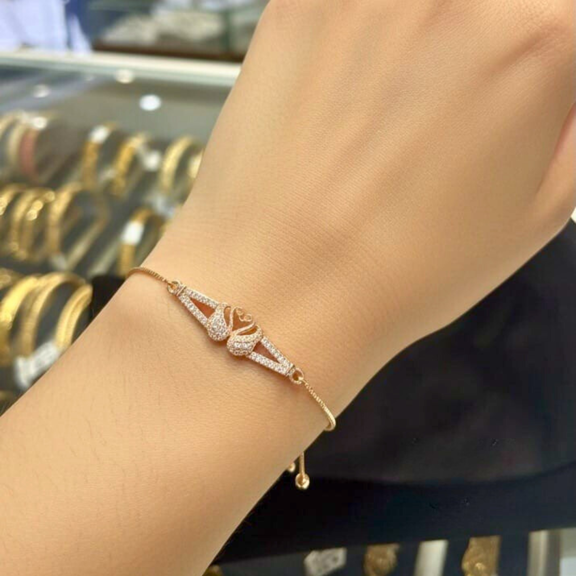 Swan Love Bracelet