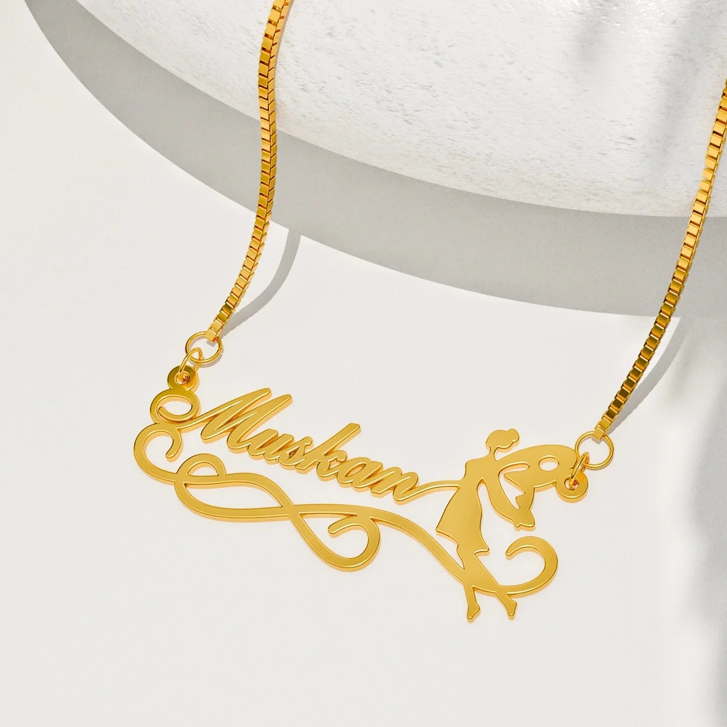 Angel Name Necklace
