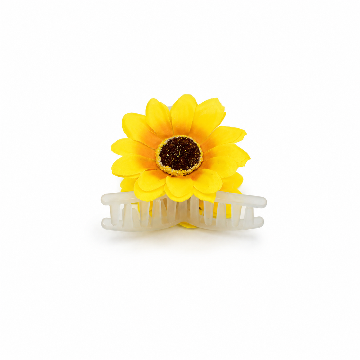 Sunflower Hair Claw Set (Yellow)