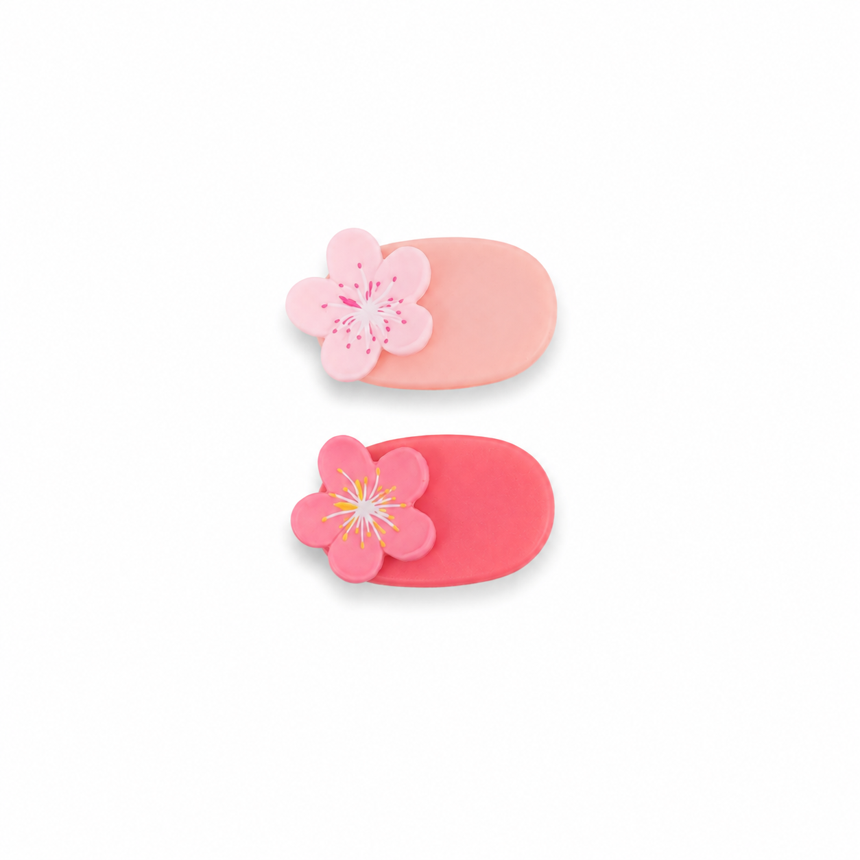 Pastel Blossom Hair Clips (Sakura Flower)