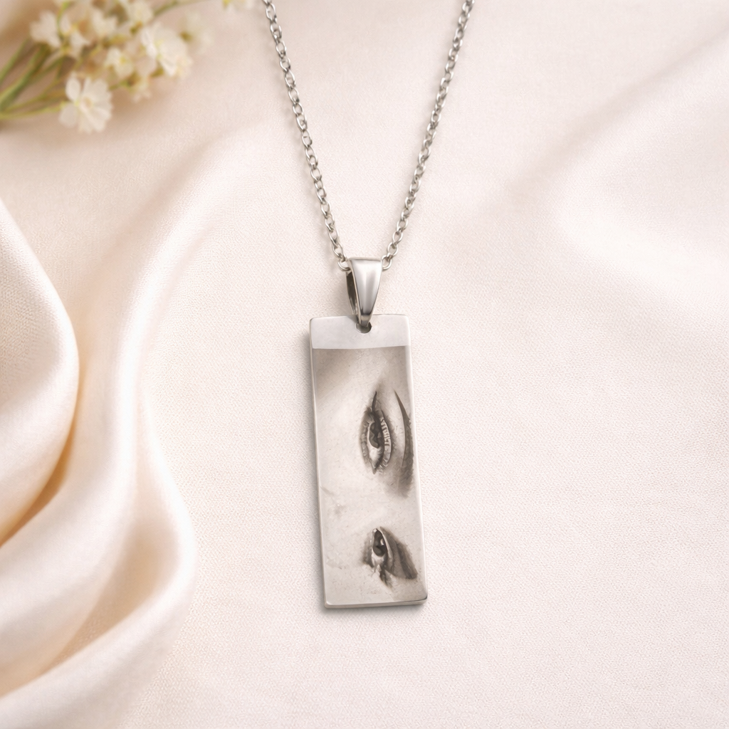 Photo Eyes Necklace