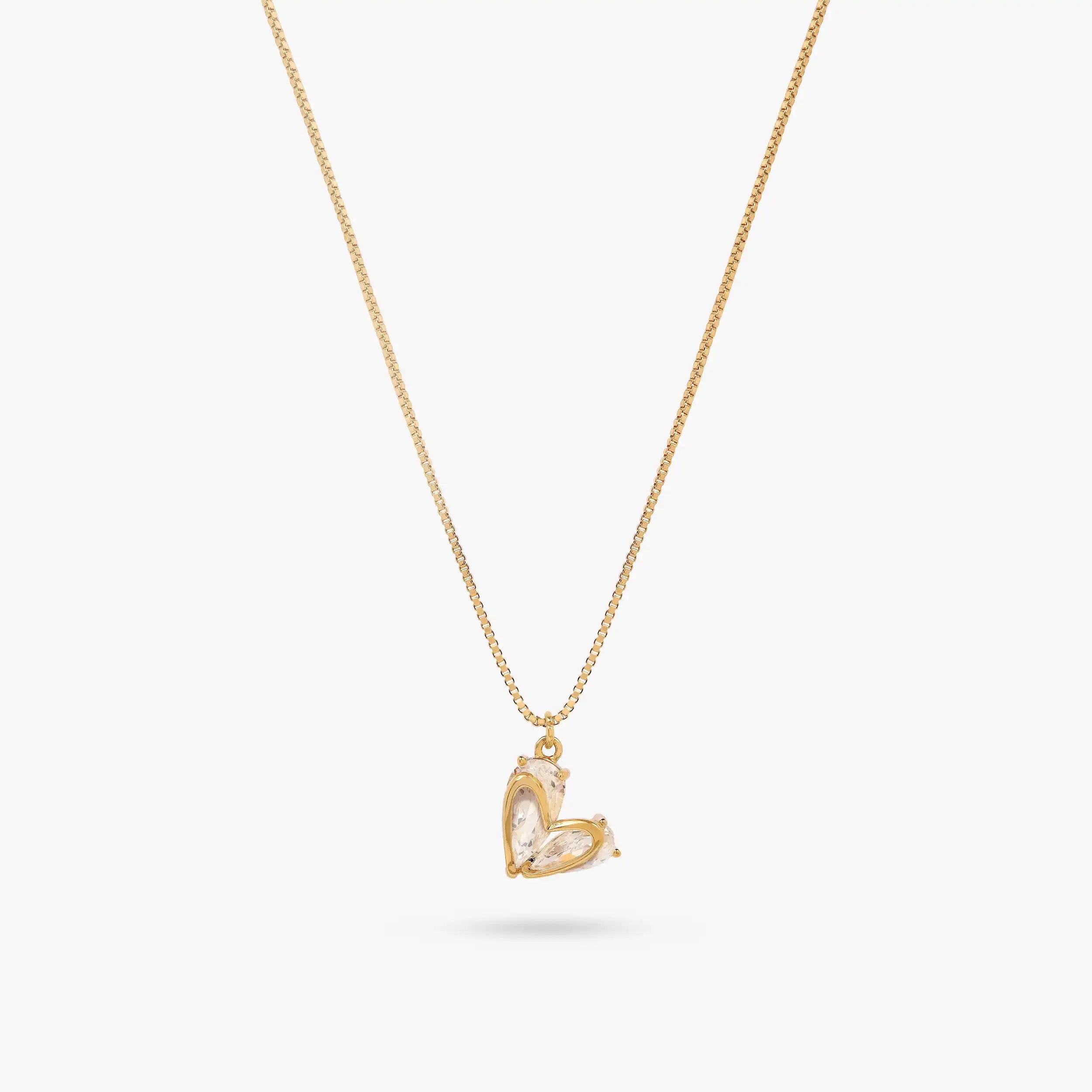 Dove Heart Necklace