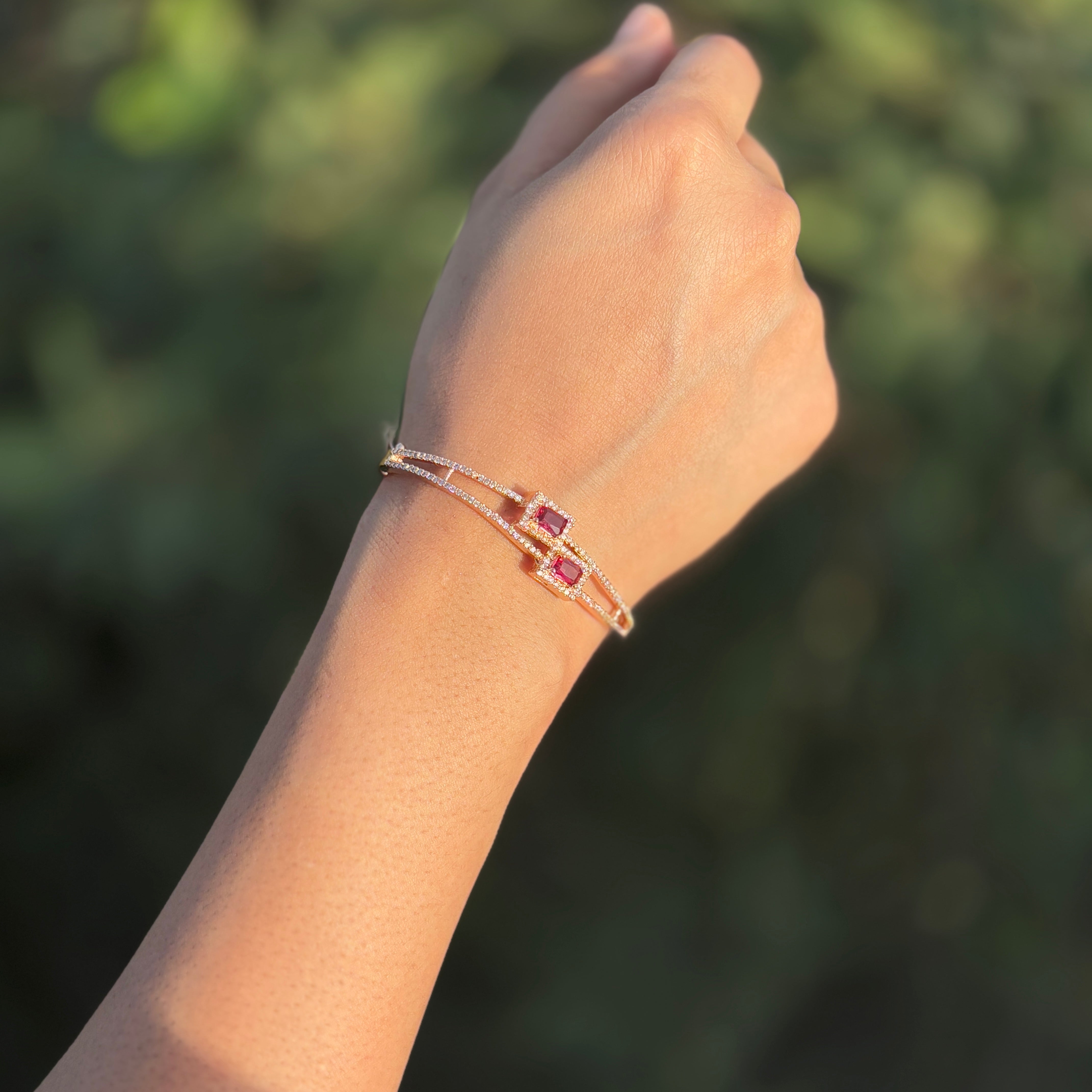 Ruby Royale Bracelet