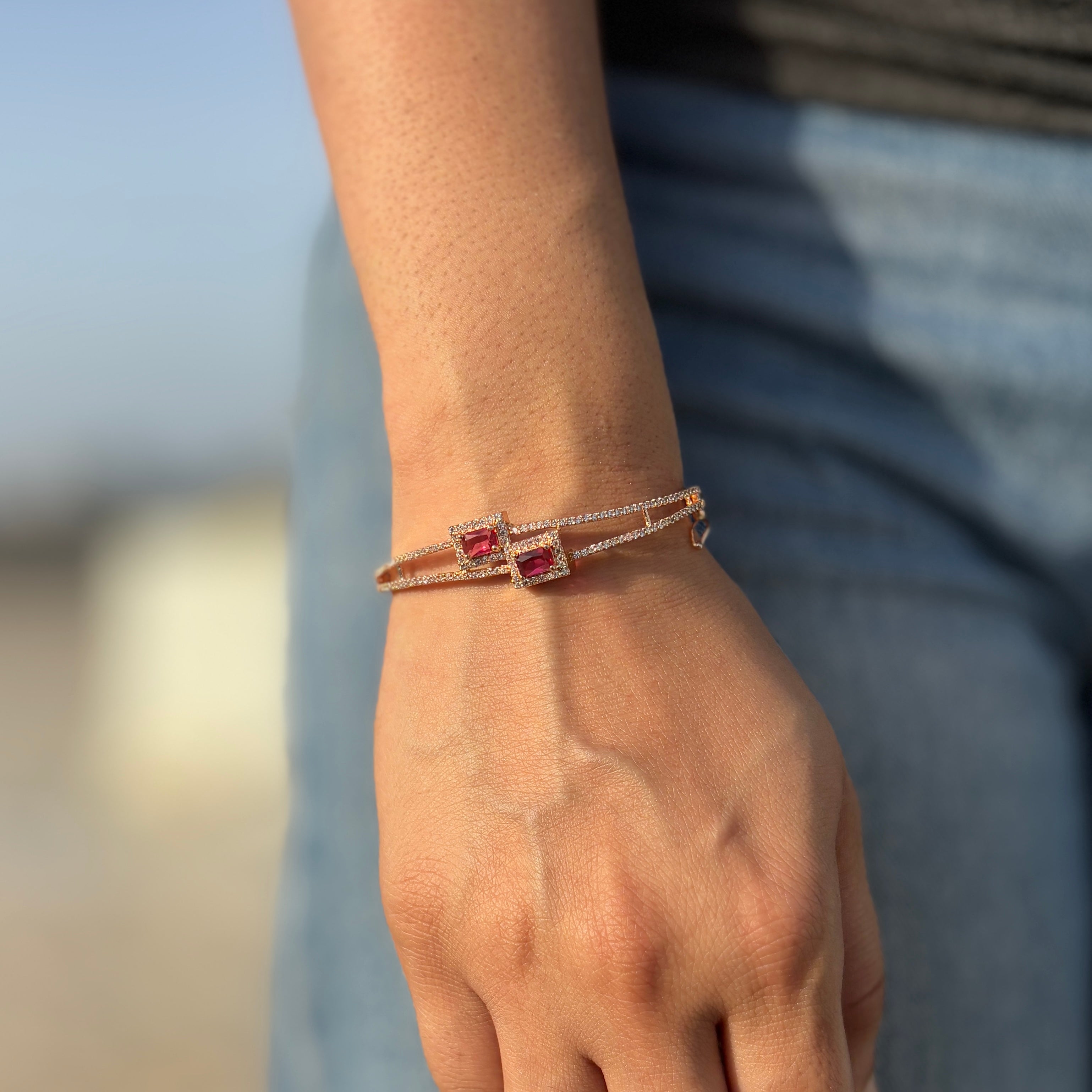 Ruby Royale Bracelet