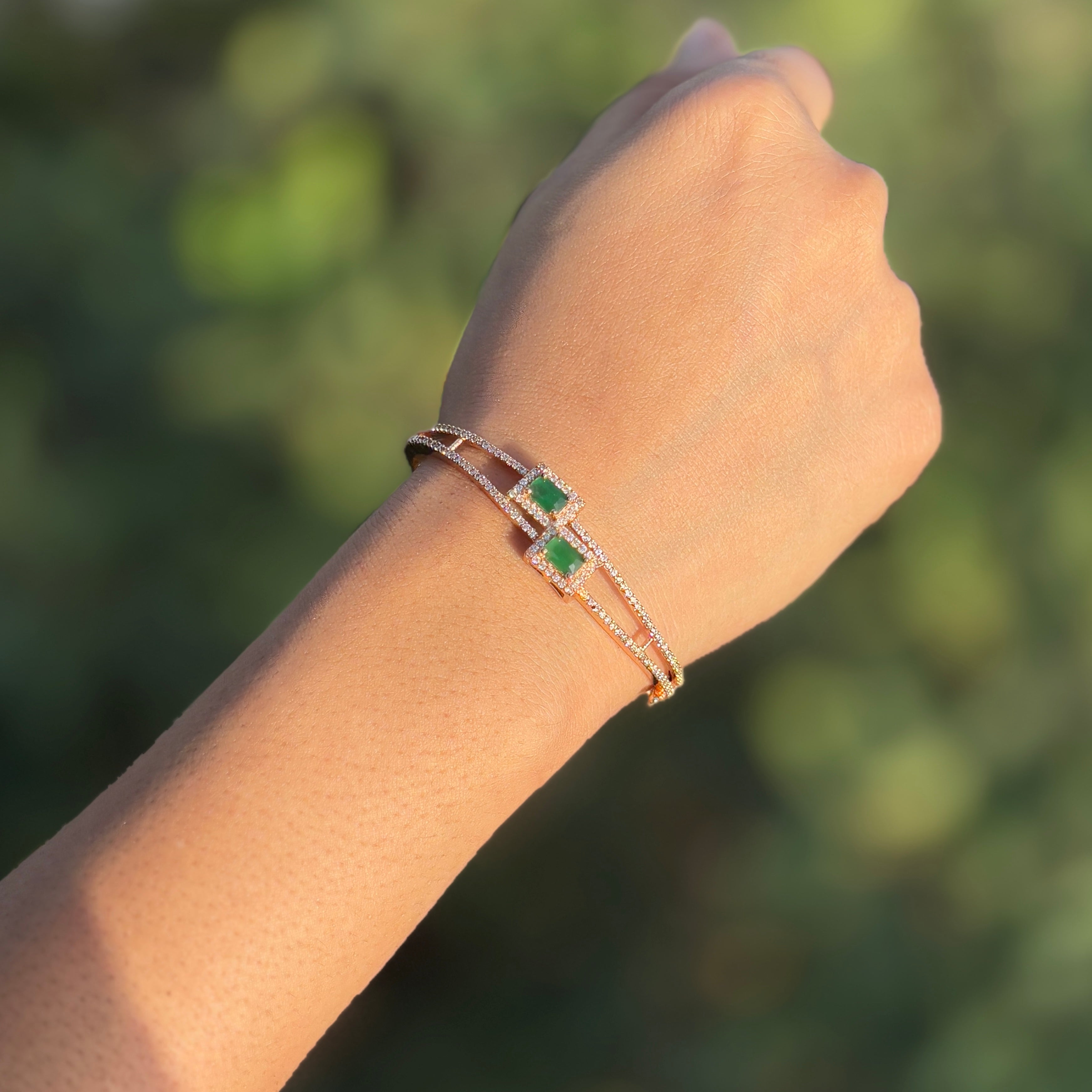 Ocean Mist Gemstone Kada