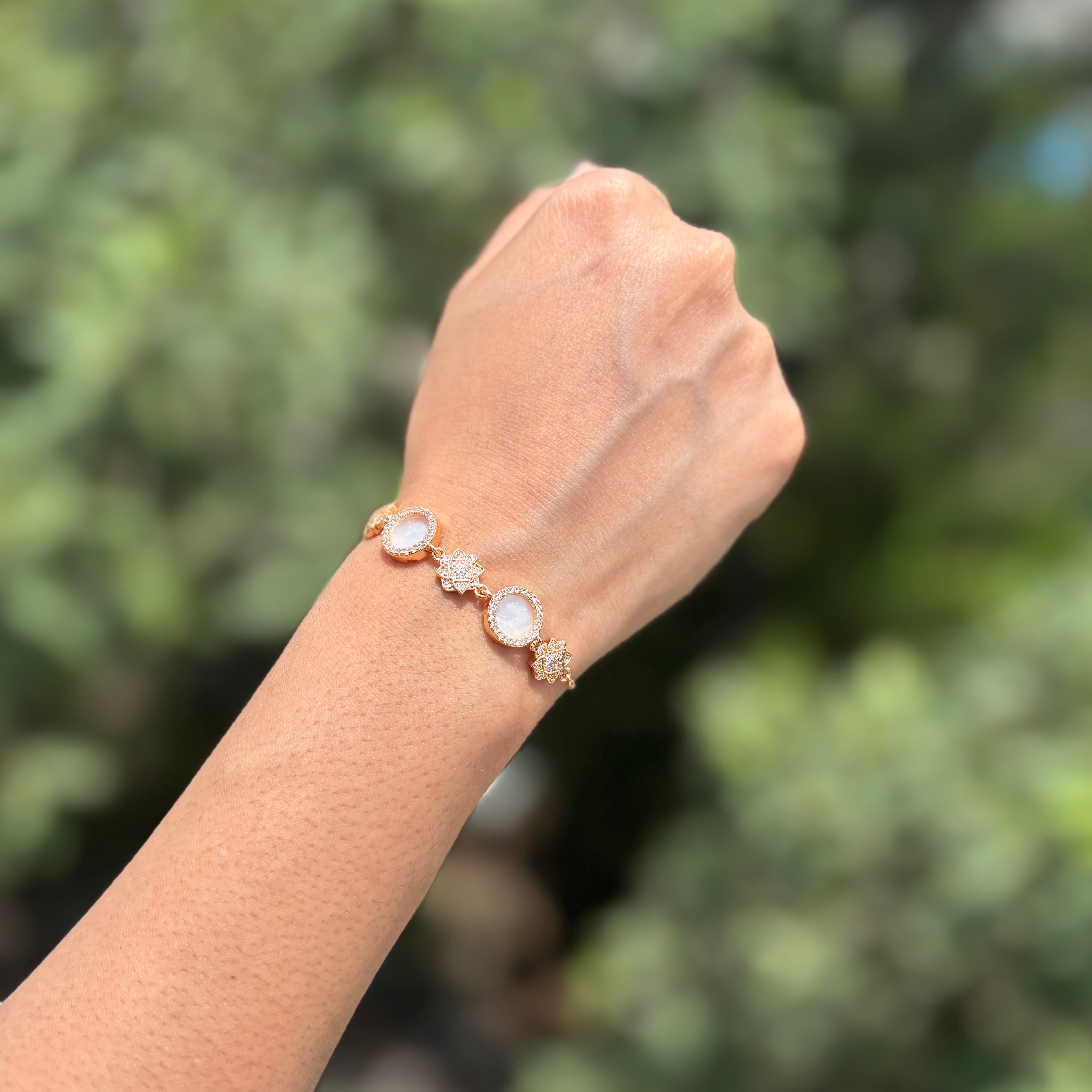 Moonlit Charm Bracelet