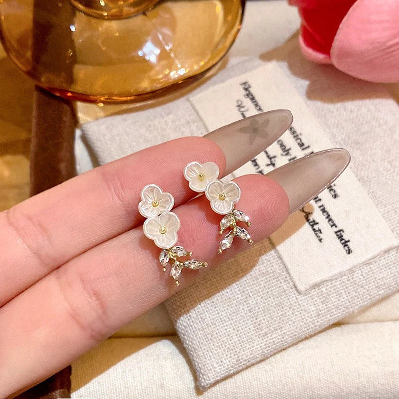 Plum Blossom Earrings