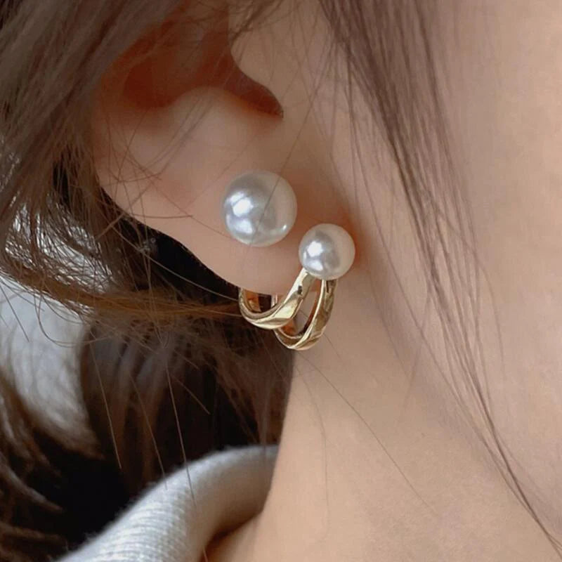 Classic Pearl Drop Earrings