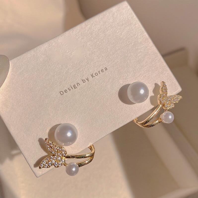 Butterfly Drop Earrings