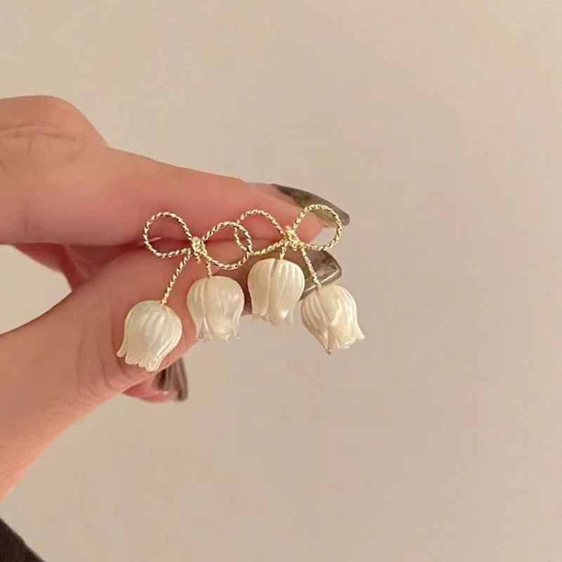 Tulip Bow Earrings