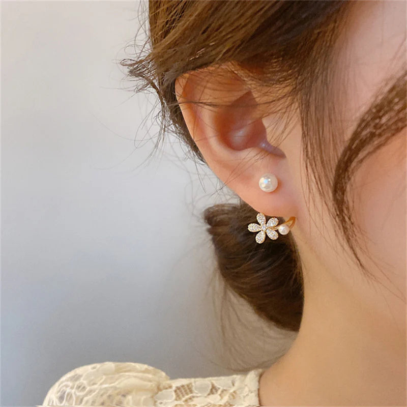 Floral Drop Earrings