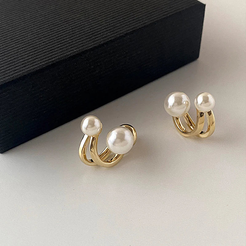 Classic Pearl Drop Earrings