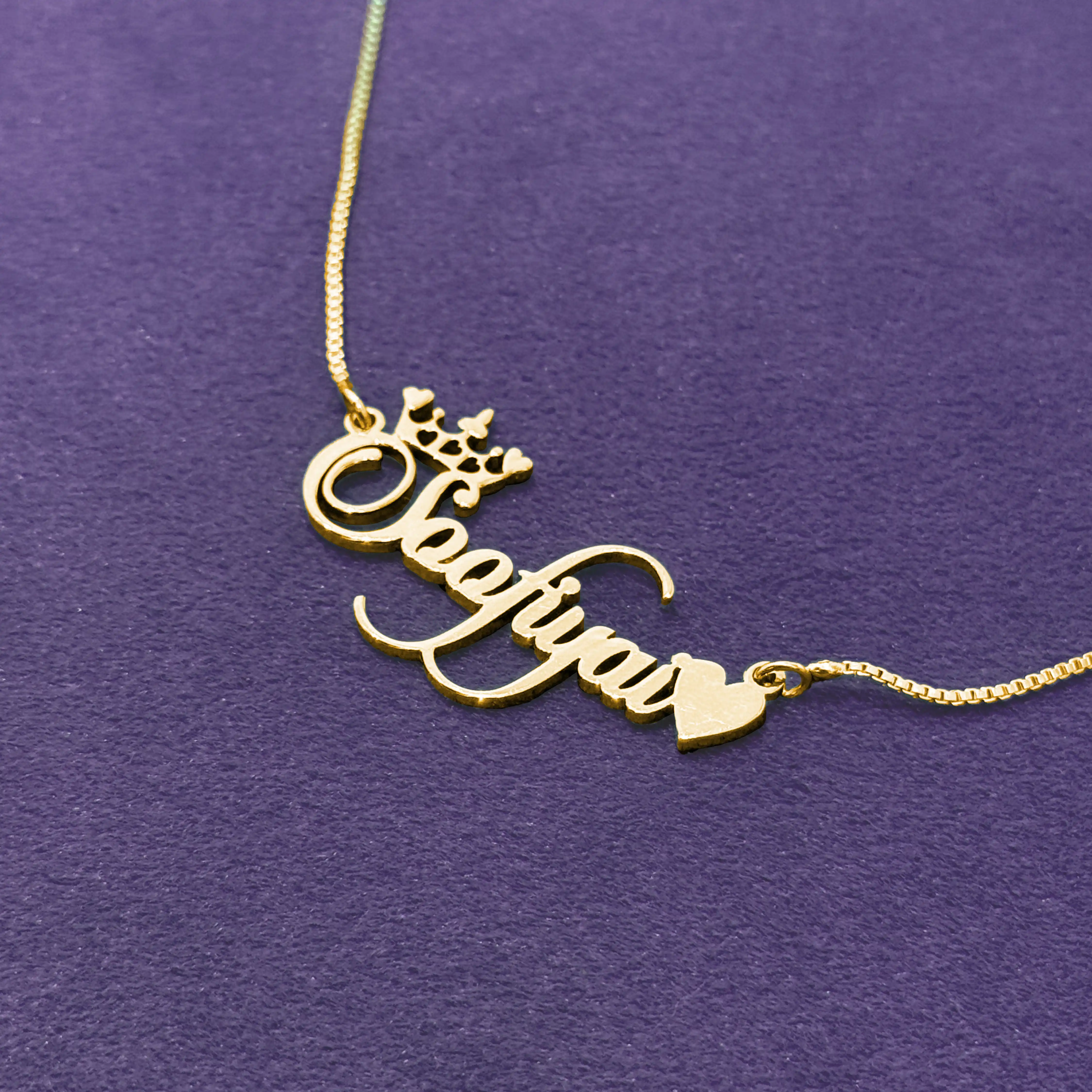 Queen Name Necklace