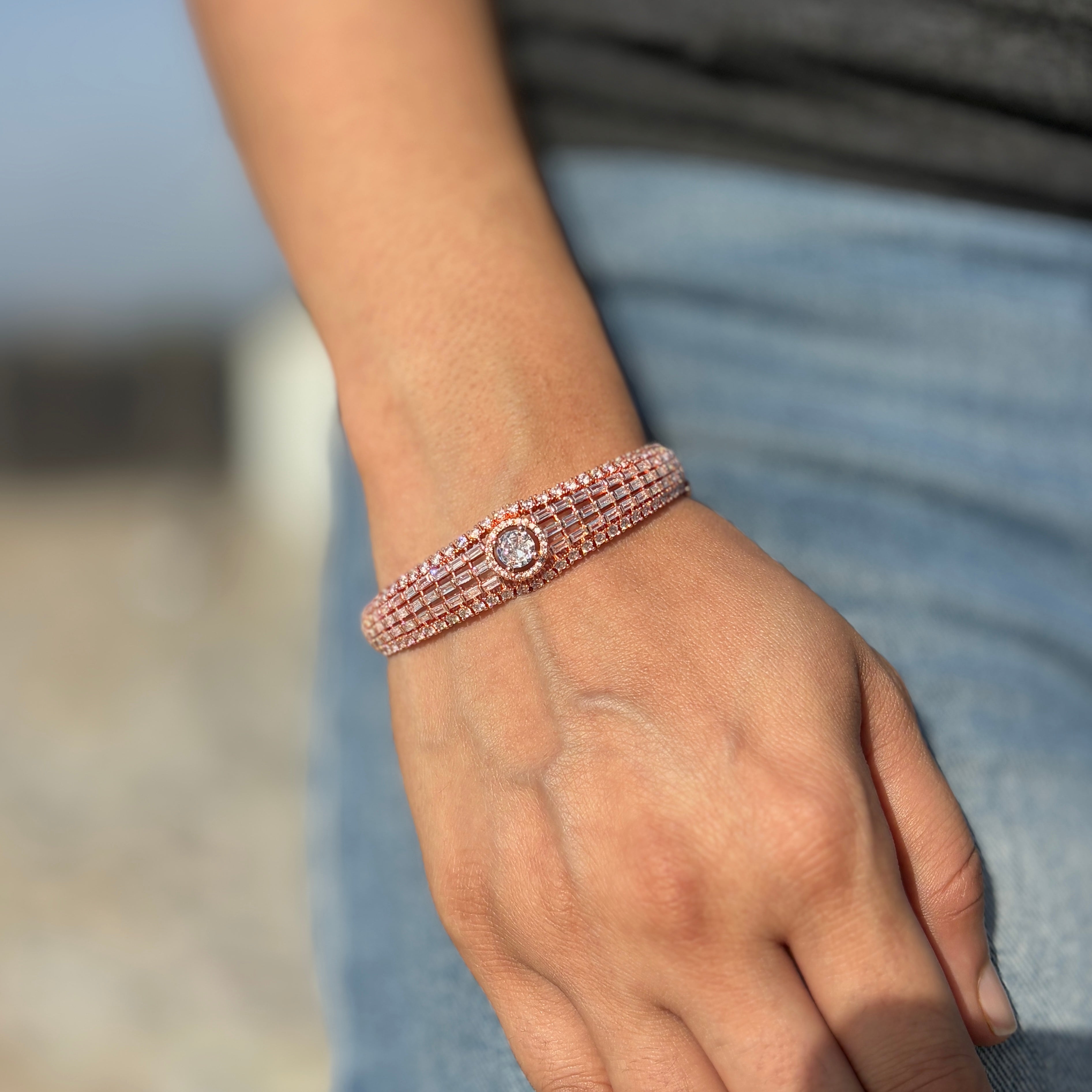 Sapphire Glow Kada