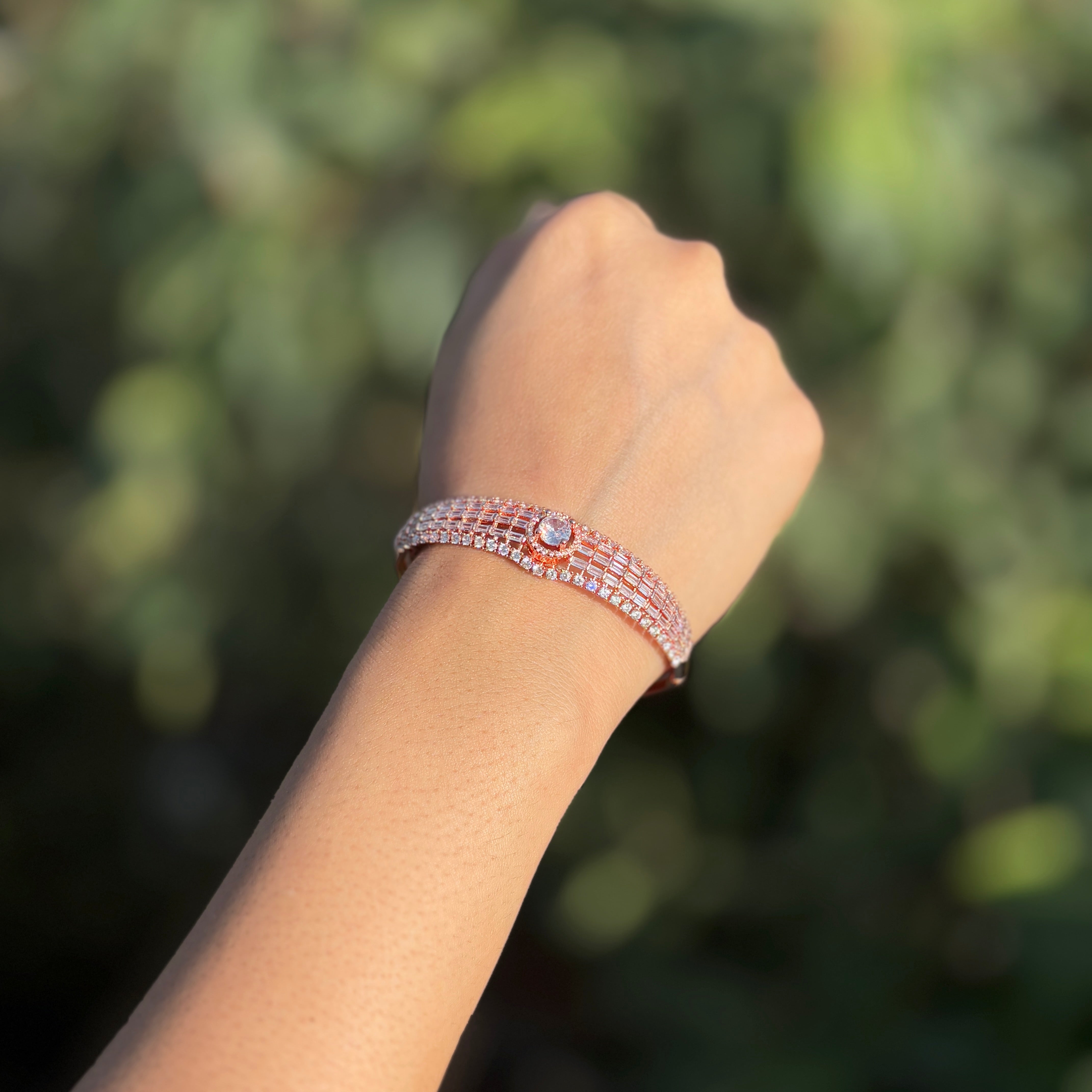Sapphire Glow Kada