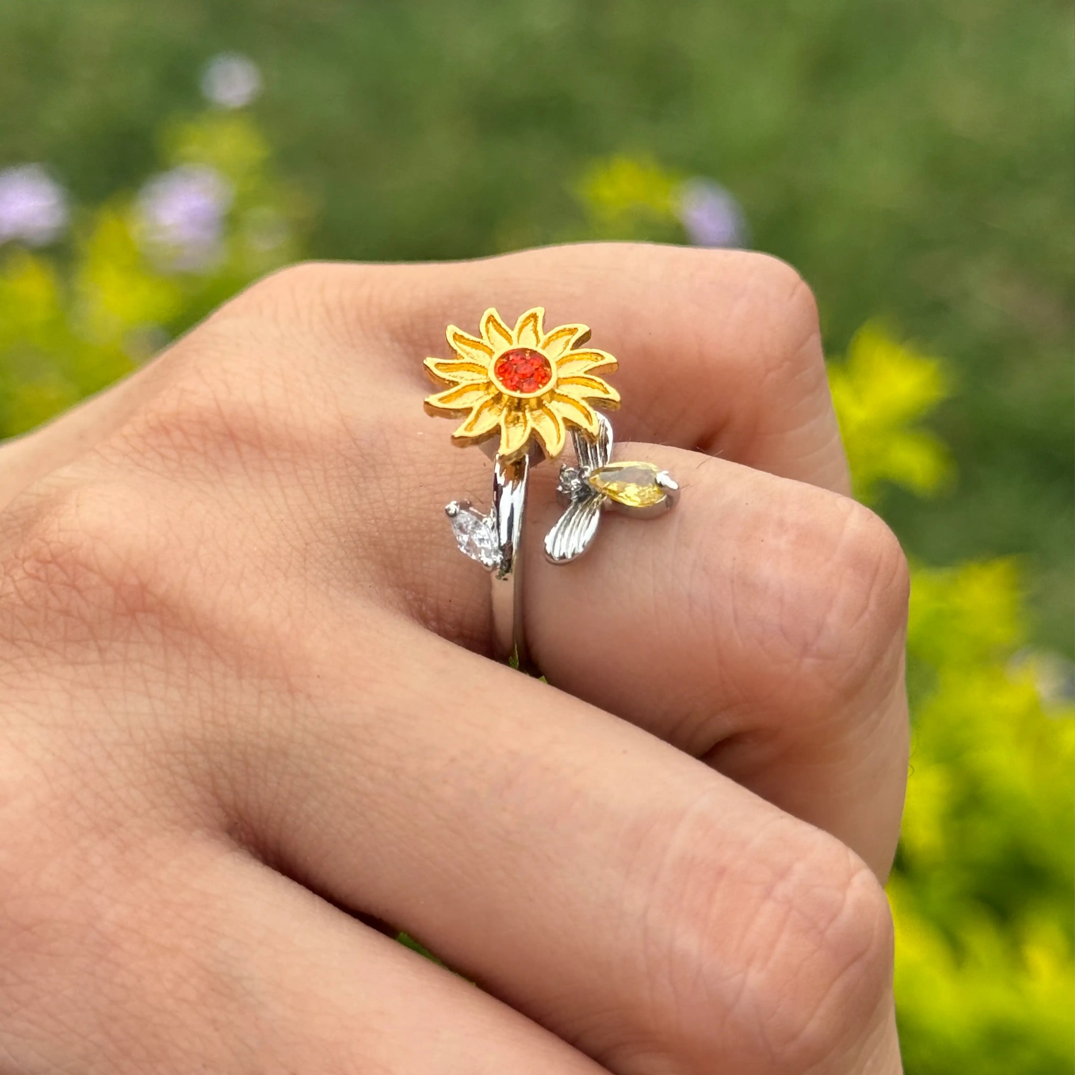 Spinflower Ring