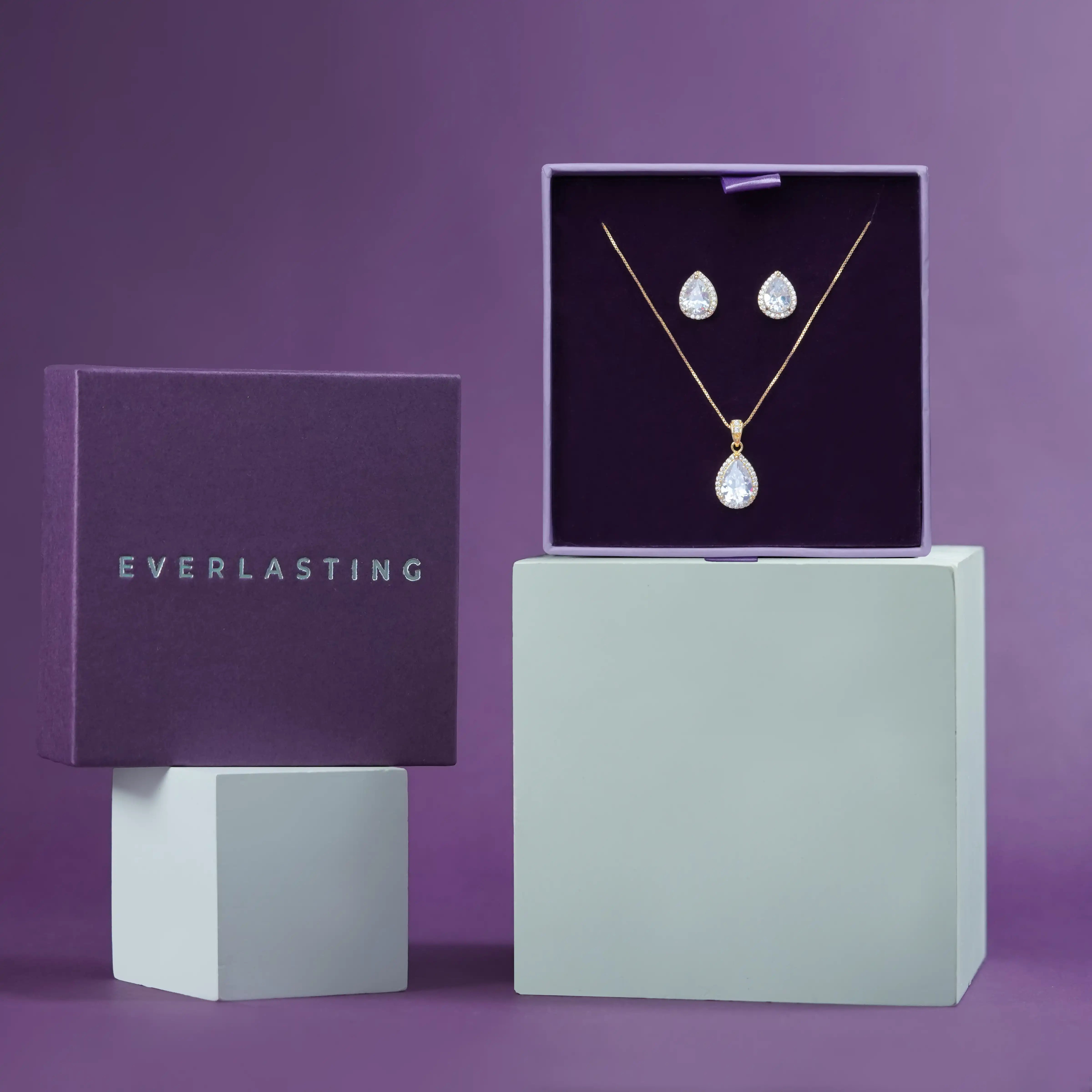 Celestial Water Drop Diamond Set