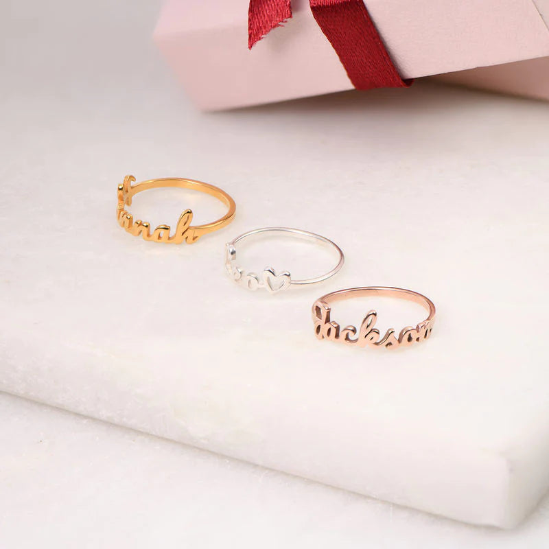 Name Ring (Adjustable)